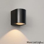 Outdoor wall lights for garden and walkways