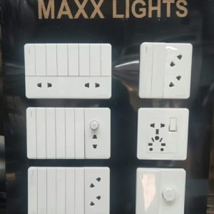 frameless piano switch board white